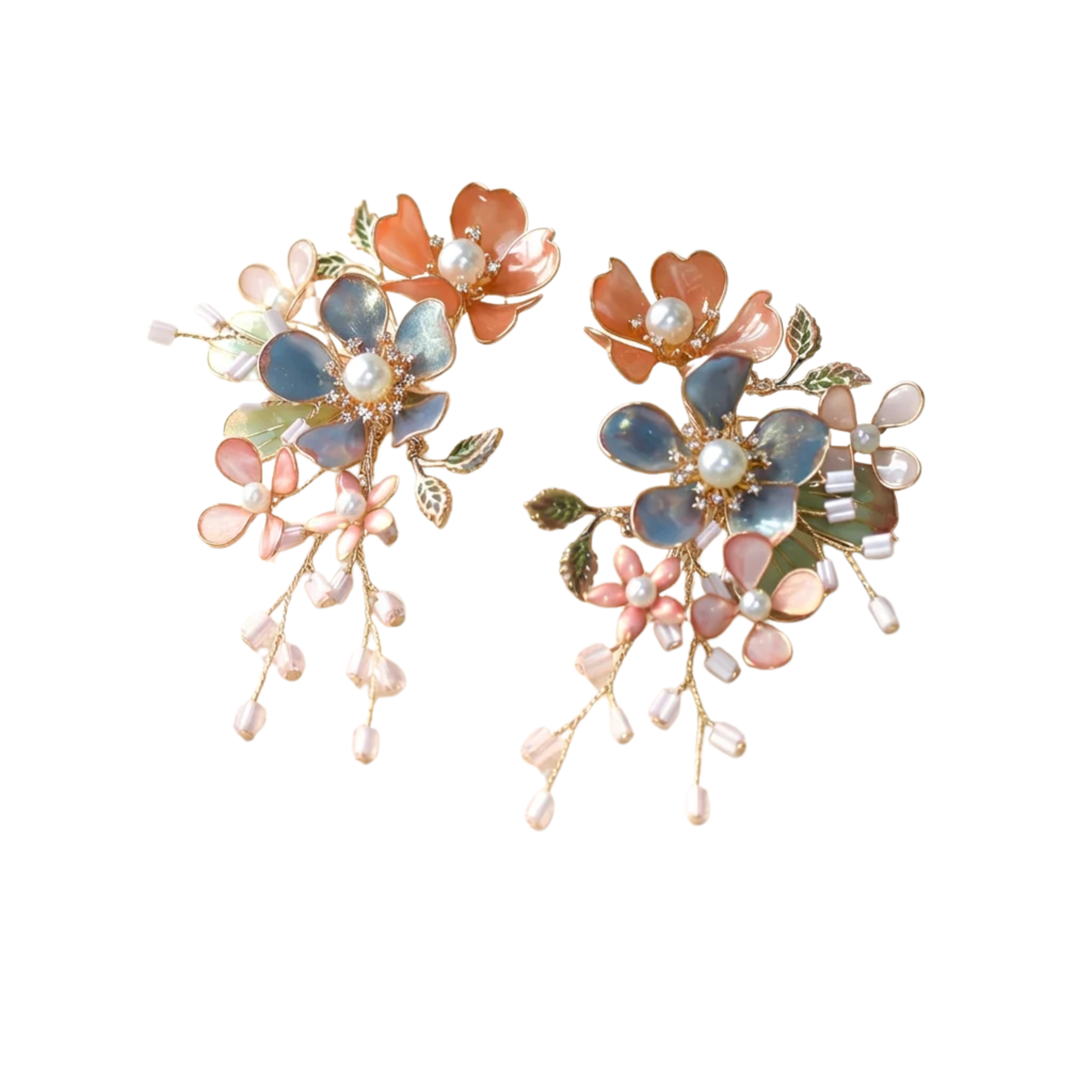 Laali Floral Statement Earrings