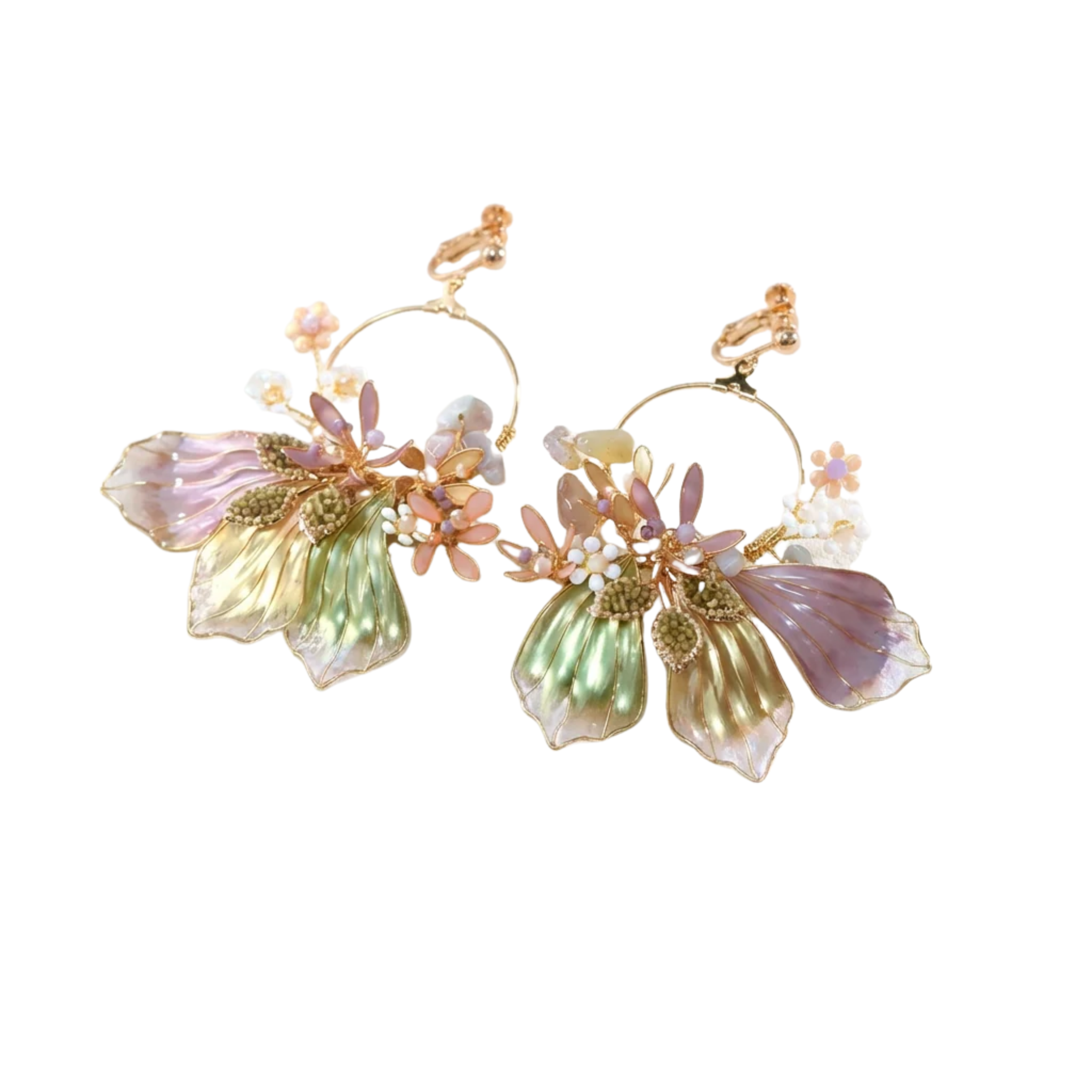 Mehfil Floral Statement Earrings