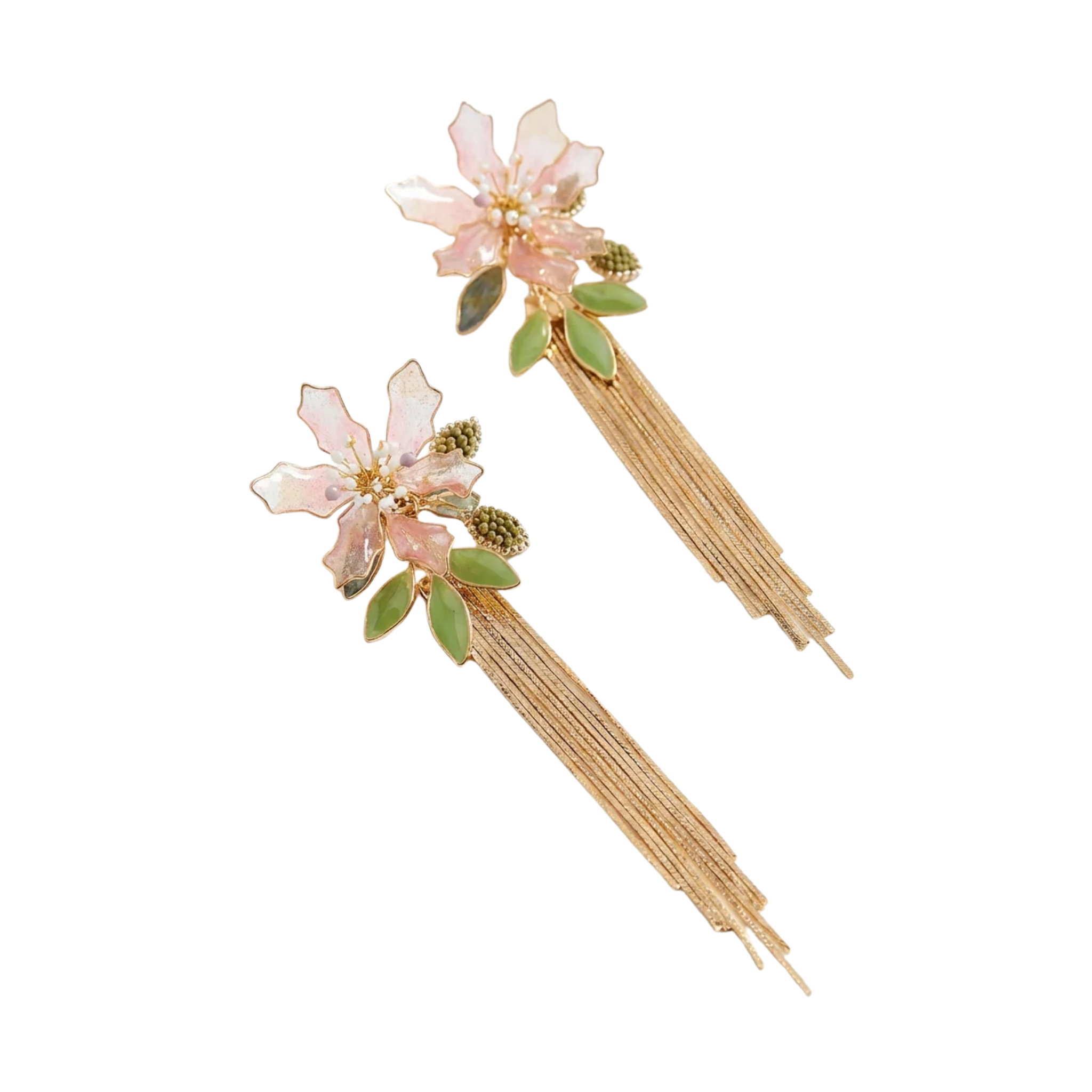 Gulnaar Floral Statement Earrings