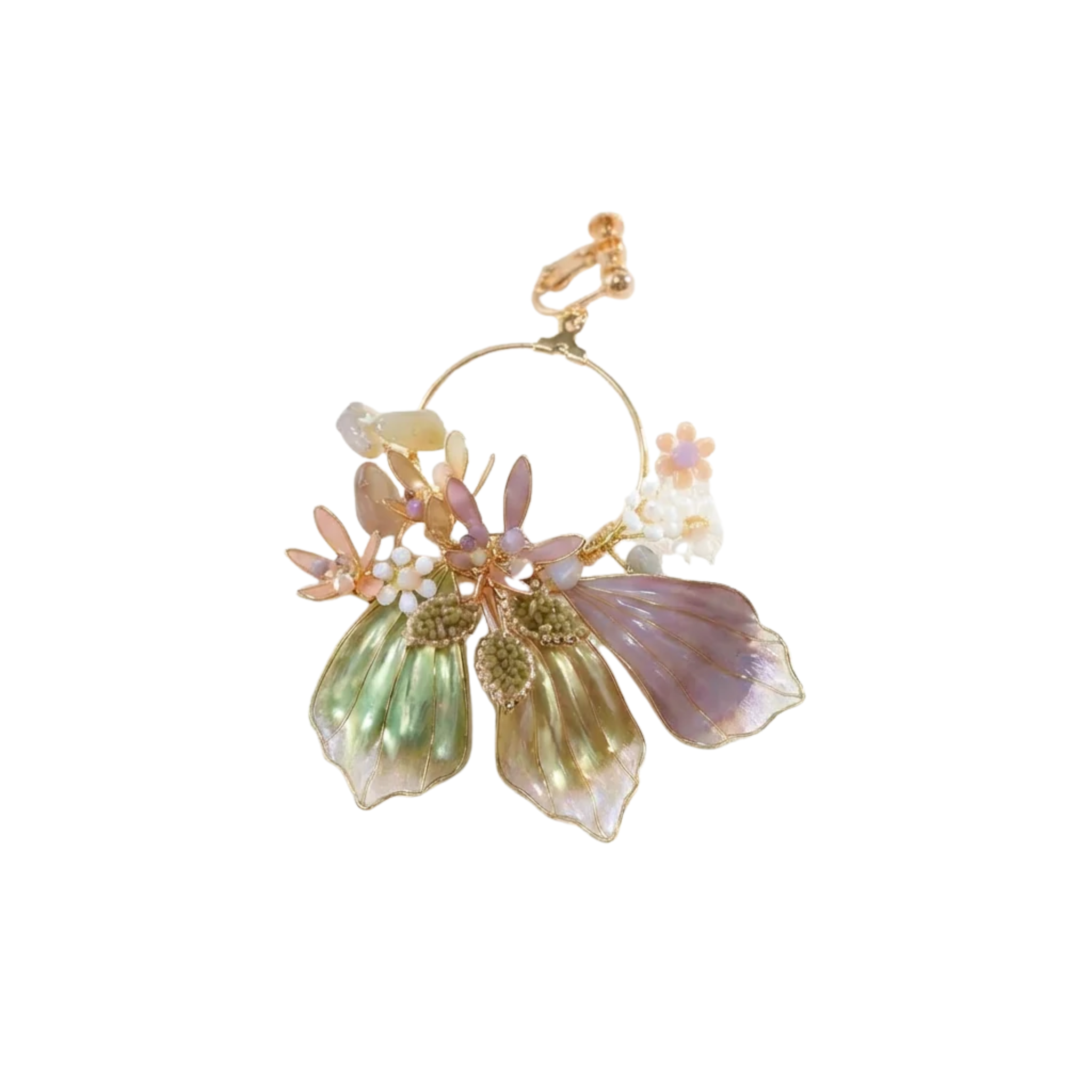 Mehfil Floral Statement Earrings
