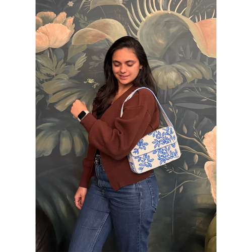 Bela Beaded Shoulder Bag