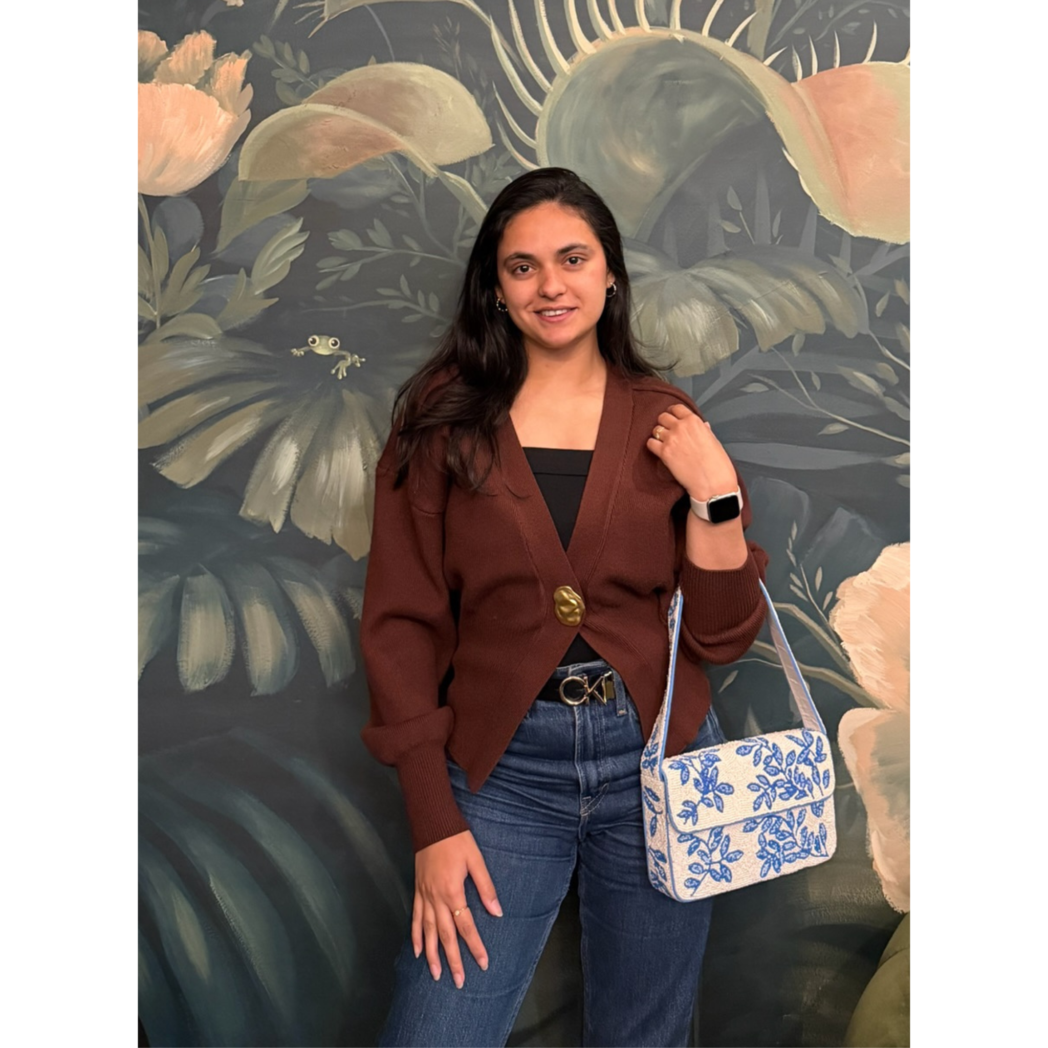 Bela Beaded Shoulder Bag