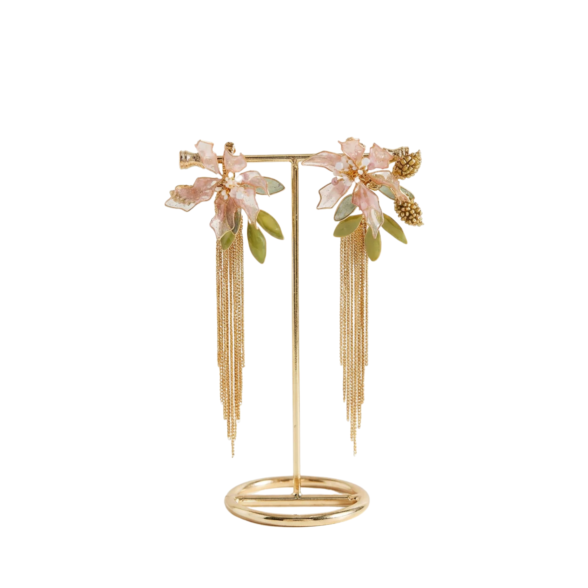 Gulnaar Floral Statement Earrings