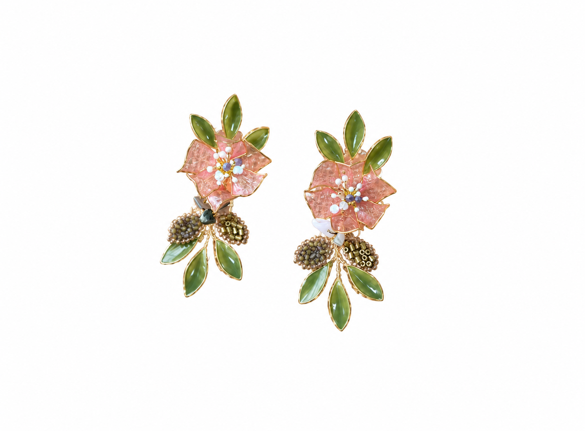 Mogra Floral Earrings