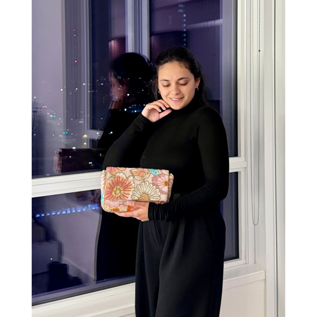 Laali Beaded Clutch Bag image 4