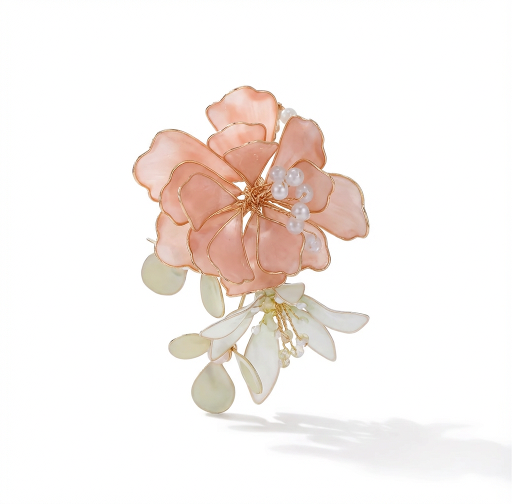 Daana Floral Statement Earrings